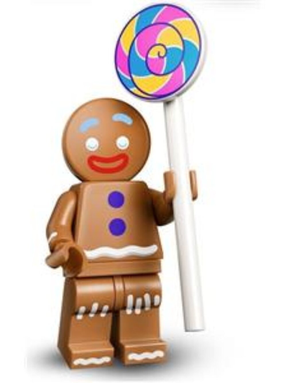 LEGO 71053 Minifigure Series Shrek Series Gingy with Lollipop. New